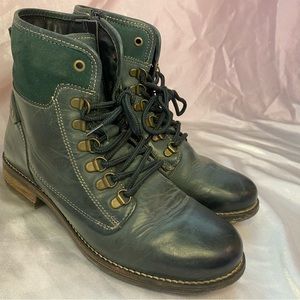 Laos Zip Leather Boot